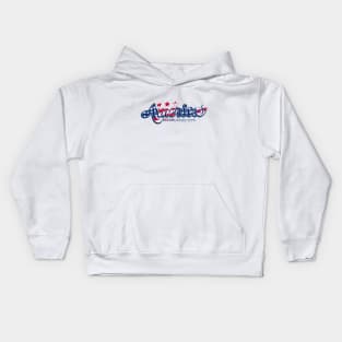 Retro America Kids Hoodie